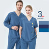 Quick-Dry Sport Medical Scrub Set Anesthesiologist Nurse Uniforms Stretch - Top and Pant Doctor Outfit Scrubs Uniform S05-01