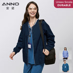 Long Sleeves Scrubs Jacket Pretty Outfit Nurse Out Coat Doctor Shirt Hospital Nursing Staff Uniforms Autumn Winter Work Wear