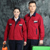 Work Uniforms Spring Wear-resistant Work Clothing men Long-sleeves Men Women Mechanical Auto Repair Reflective Working Coveralls