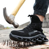 Male Work Safety Boots Indestructible Work Shoes Men Anti-puncture Safety Boots Winter Shoes Men Work Sneakers Steel Toe Shoes