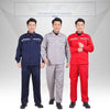 100% Cotton Working Clothing Men Women Anti-static Gas Station Worker Uniforms Durable Mechanical Chemical Electricity Coveralls