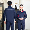 Men Women Long Sleeve Work Clothing Suit Workshop Jacket Pants Safety Reflective Auto Repair Coveralls Uniform