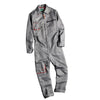 Men Long Sleeve Cargo Overalls Bib Pants Zipper Pockets Rompers Jumpsuit Fashion Labor Casual Coveralls Plus Size S-4XL