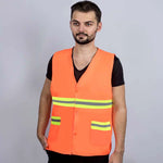 Zujie Sanitation Workers Vest Safety Reflective Vest Highway and Railway Huang Construction Garden Property Cleaning Work Clothes