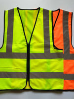 Building Construction Night Reflective Protective Waistcoat Labor Protection Safety Warning Sanitation Worker Vest Vest Garden Printing