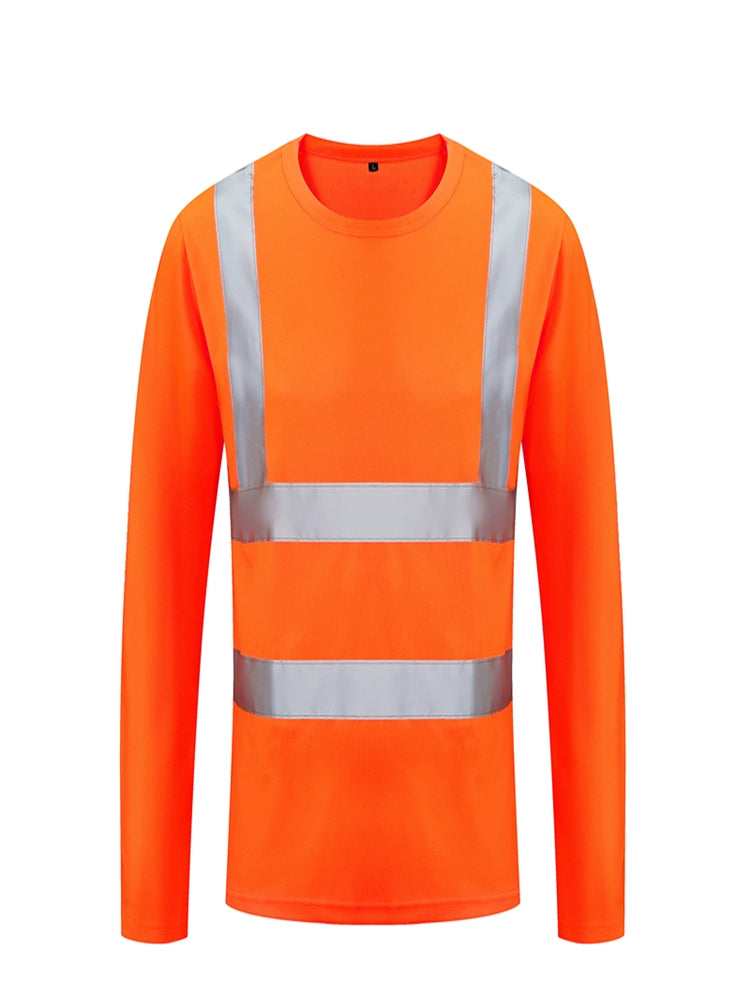 Long Sleeve Road Traffic Manager Sanitation T-shirt