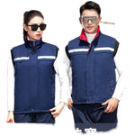 Winter Reflective Stripe Cold-Proof Work Clothes for Auto Repair Workshop