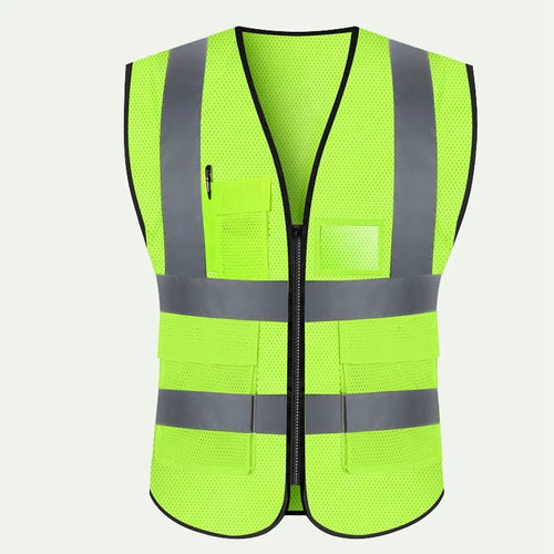 Reflective Vest Vest Safety Vest Breathable Mesh Construction Land Railway Power Landscape Environmental Sanitation Municipal Printing