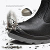 Men Safety Shoes Waterproof Security Boots Work Shoes Leather Boots Anti-smash Anti-puncture Industrial Shoes Protective Boots