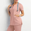 Surgical Uniforms Woman Scrub Set Medical Nurse Beauty Salon Workwear Clinical Scrubs Top + Pant Spa Doctor Nursing Tunic Suit