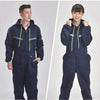 Working Hooded Coveralls Raincoat Overalls Dust-proof Paint Spray Clothing Hood Protective Safety Reflective Work Clothes