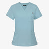 Uniform Nurse Women Scrubs Tops Medical Pocket Uniform Men Short Sleeve V-neck Nursing Shirt Lab Spa Blouse Medical Accessories