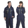 Working Hooded Coveralls Raincoat Overalls Dust-proof Paint Spray Clothing Hood Protective Safety Reflective Work Clothes