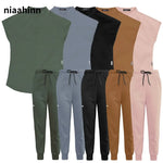 High Quality Scrub Uniform Jogging Pant Pet Grooming Doctor Work Clothes Health Care Medical School Accessories Nursing Workwear