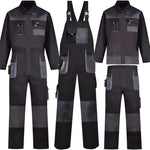 Welding Suits Working Bib Overalls Protective Auto Repair Strap Jumpsuits Durable Tooling Uniform Mechanic Multi-Pocket Coverall