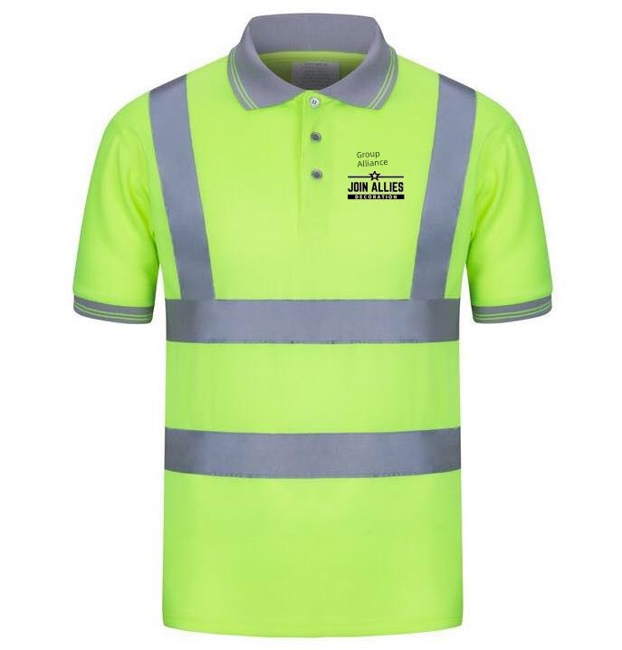 Protective Clothing Managers Labor Suit Short-Sleeved T-shirt