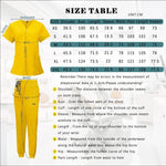 Medical Scrubs Set Women Hospital Nurse Uniforms Unisex Workwear Wholesale Price Beauty Surgical Set Elastic Pocket Jogger Suits