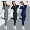 Slim Fit Medical Scrubs Uniform Women Scrub Sets Nursing Accessories Hospital Surgery Gowns Dental Clinic Beauty Salon Workwear