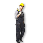 Work Bib Overalls Men Male Protective Coverall Repairman Strap Jumpsuits Trousers Working Uniforms Coveralls Free Shipping