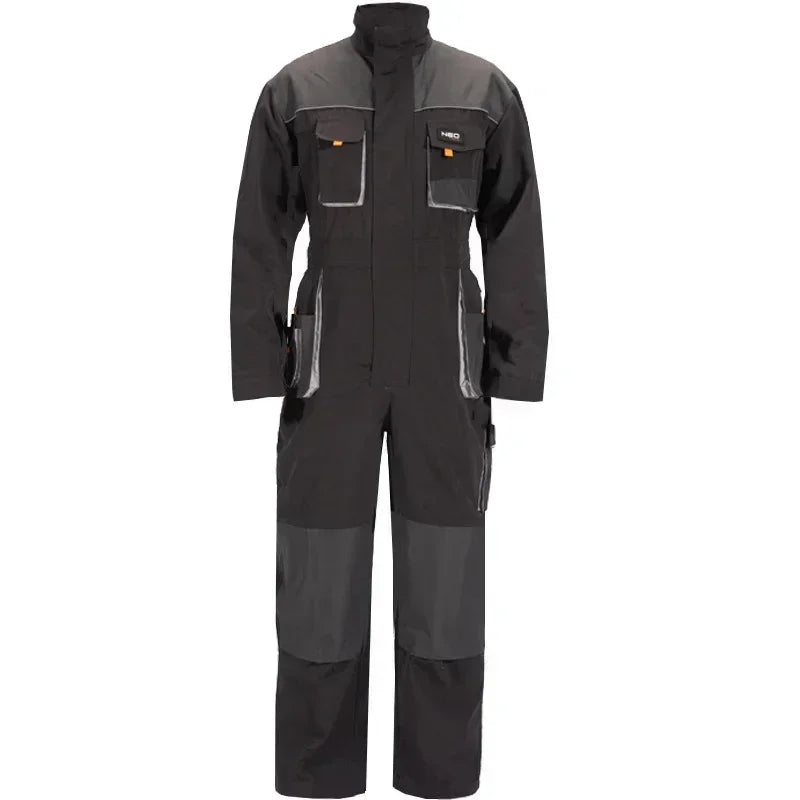 Welding Suits Working Bib Overalls Protective Auto Repair Strap Jumpsuits Durable Tooling Uniform Mechanic Multi-Pocket Coverall