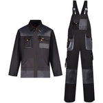 Welding Suits Working Bib Overalls Protective Auto Repair Strap Jumpsuits Durable Tooling Uniform Mechanic Multi-Pocket Coverall