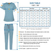 New Arrival Custom Women Nursing Scrub Straight Leg Pants Set Hospital Doctor Sets Women Stylish Slim Fit Hospital Scrub Uniform