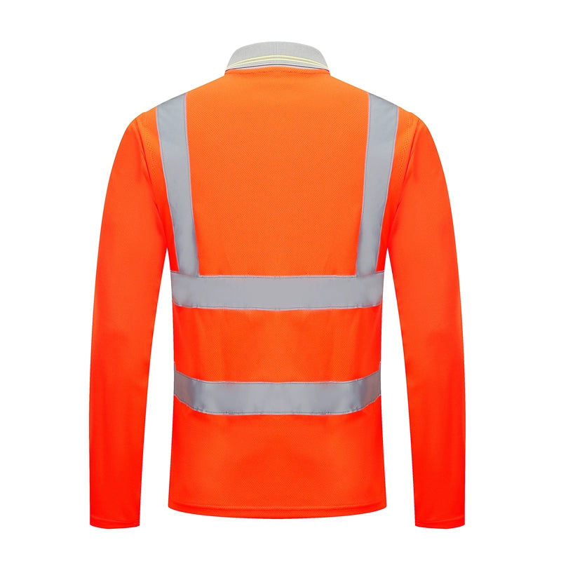 Long Sleeves Reflective Protective Clothing Management Personnel Hot Outwear