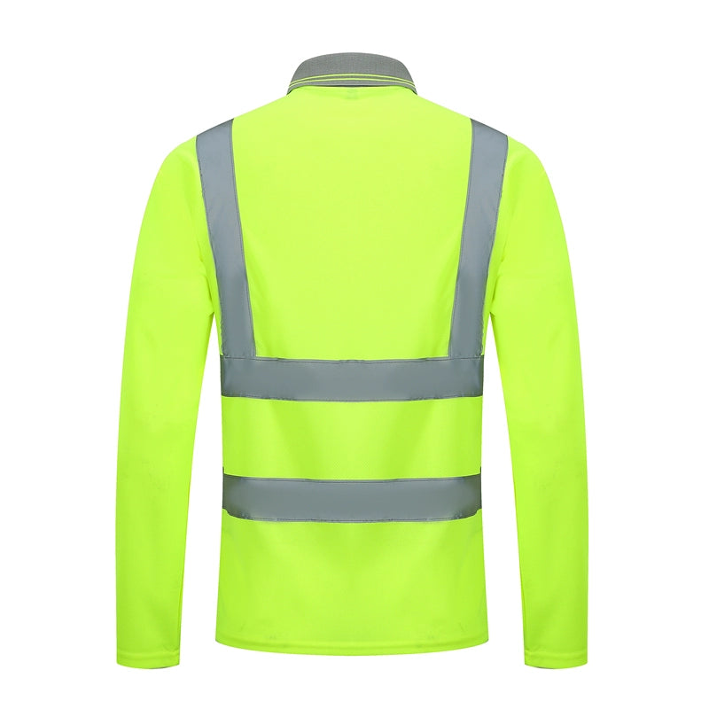 Long Sleeves Reflective Protective Clothing Management Personnel Hot Outwear